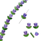 Tulipanes de vidrio