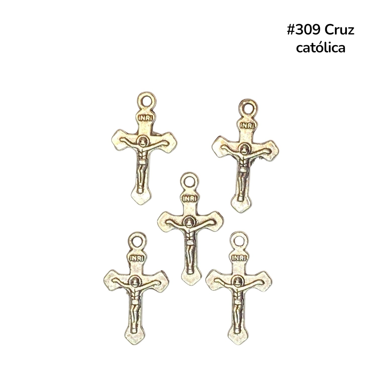 Dijes religiosos pack de 10 unidades