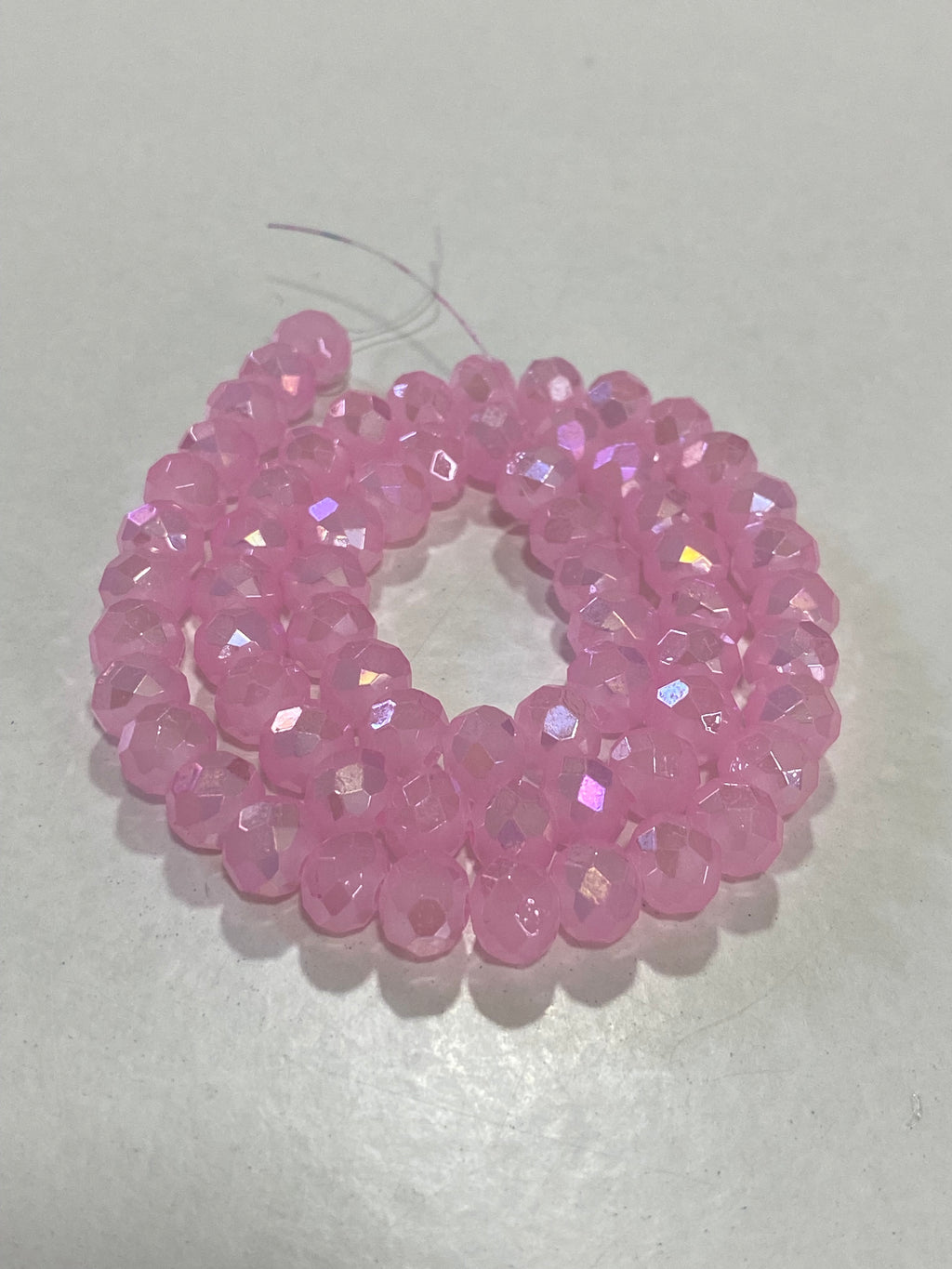 Cristal rosado 8 mm