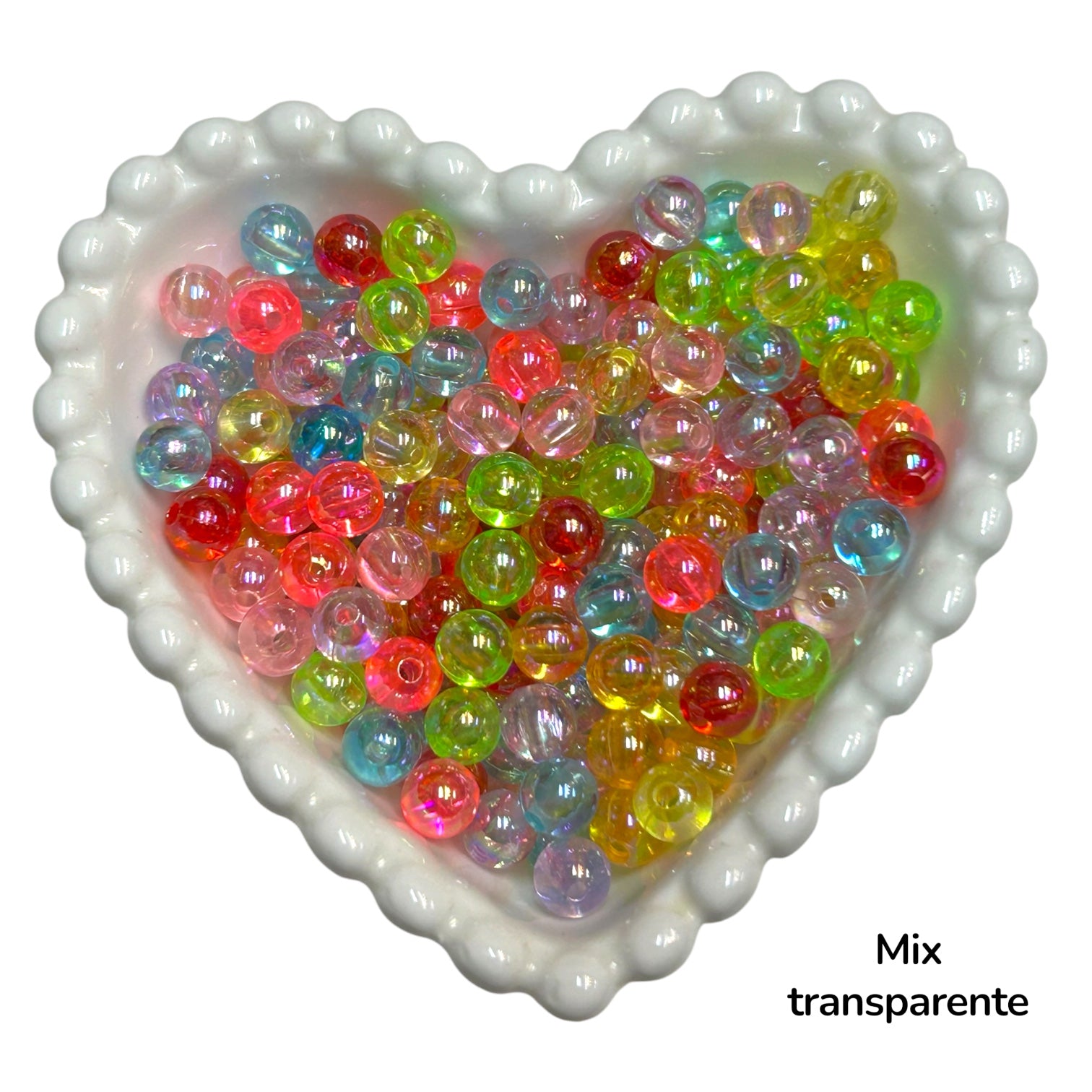 Perlas plásticas 6 mm