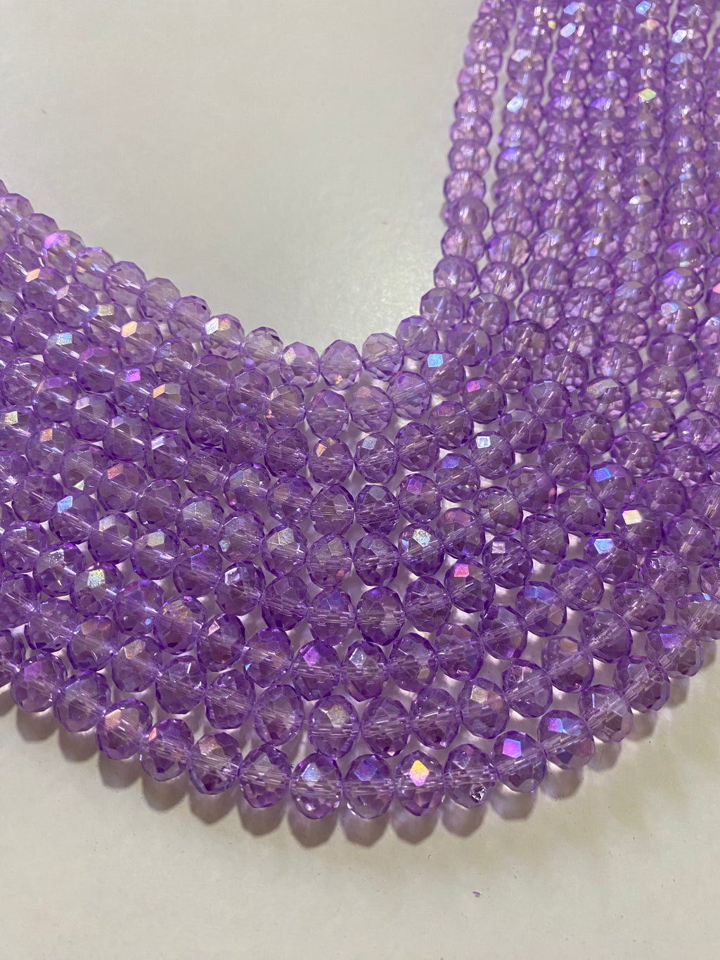 Cristal morado 8 mm