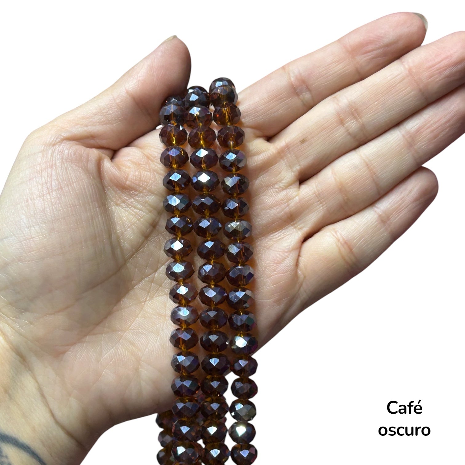 Cristal chato 8 mm