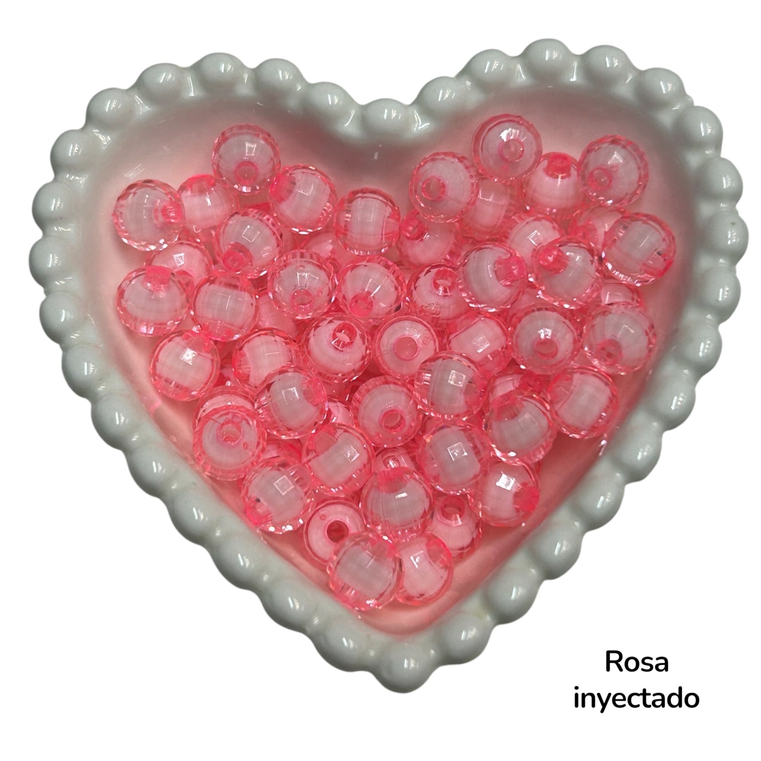 Perlas plásticas 8 mm