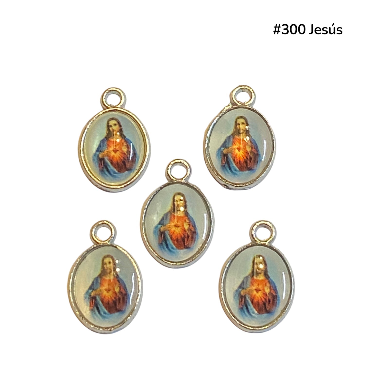 Dijes religiosos pack de 10 unidades