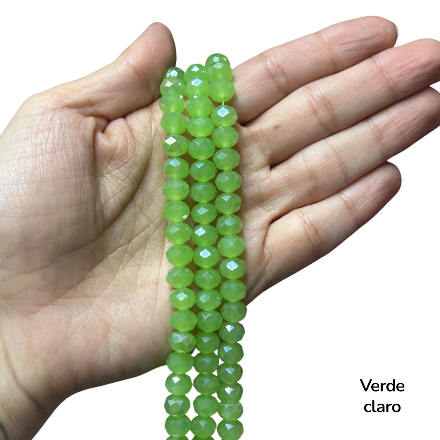Cristal chato 8 mm