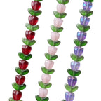 Tulipanes de vidrio