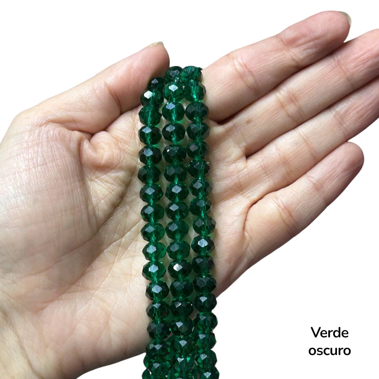 Cristal chato 8 mm