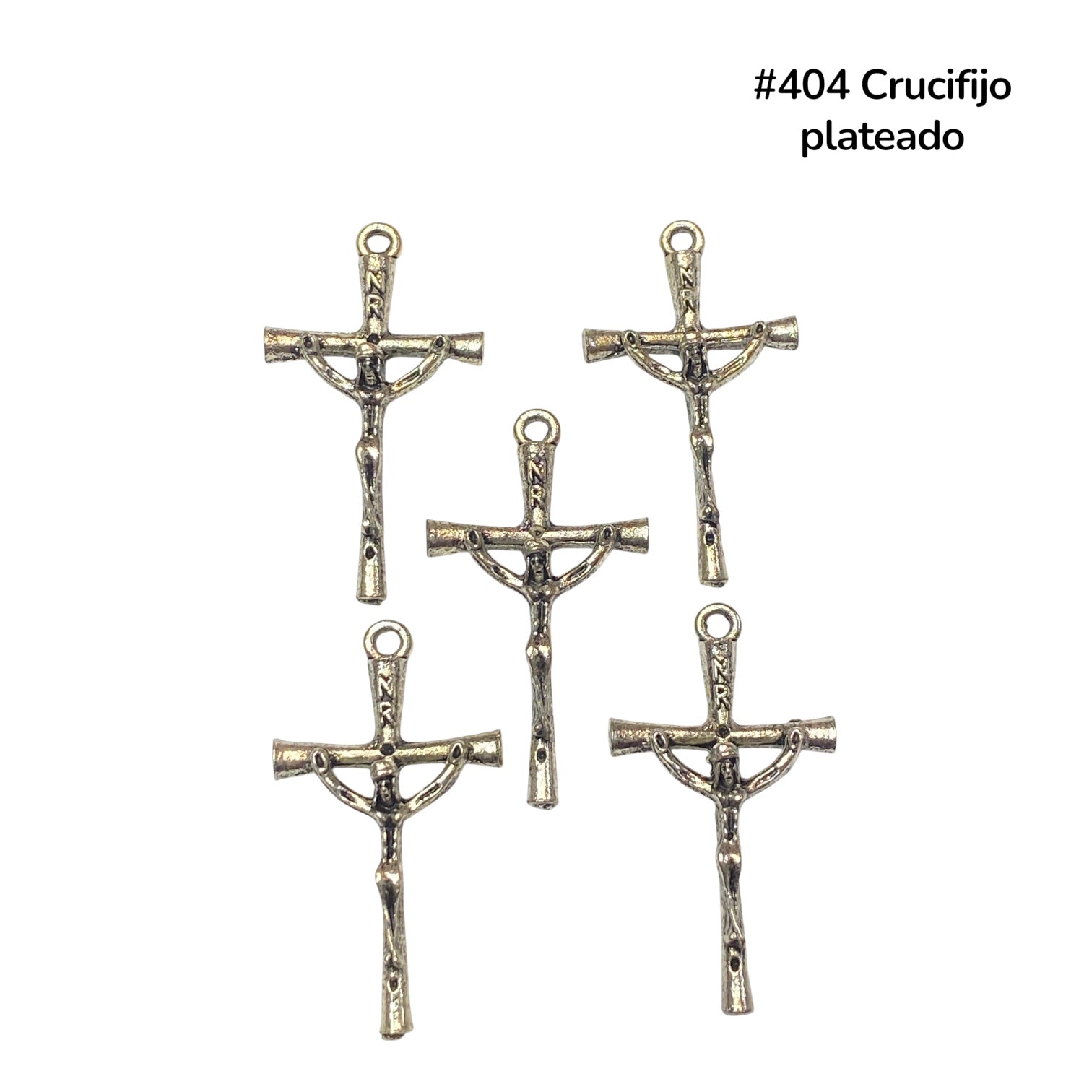 Dijes religiosos pack de 5 unidades