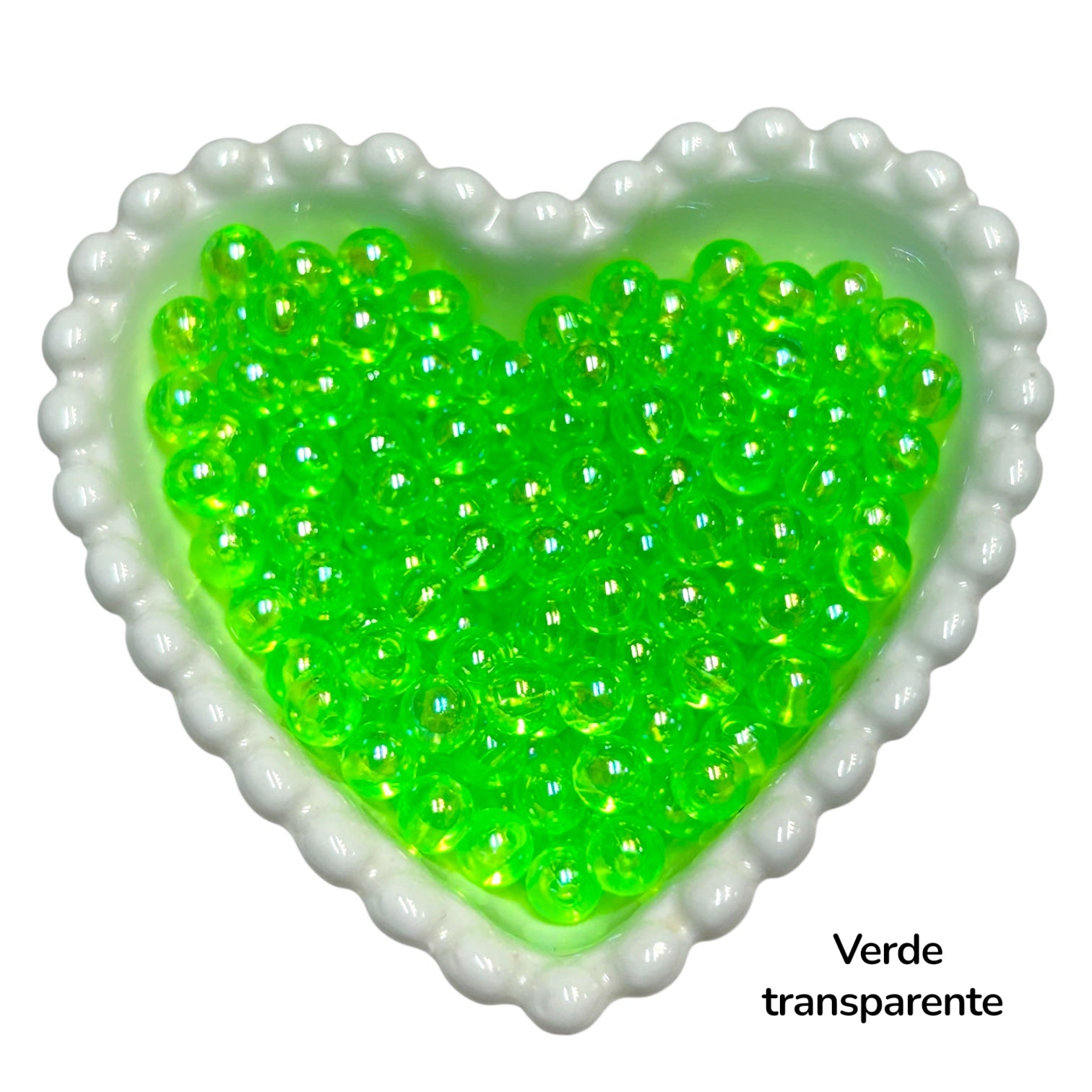 Perlas plásticas 6 mm