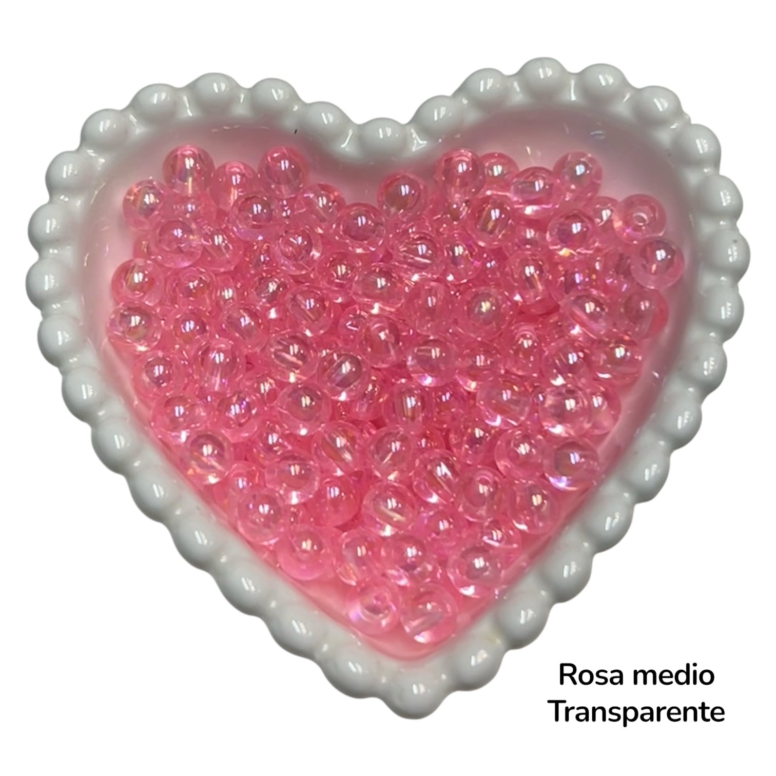Perlas plásticas 6 mm