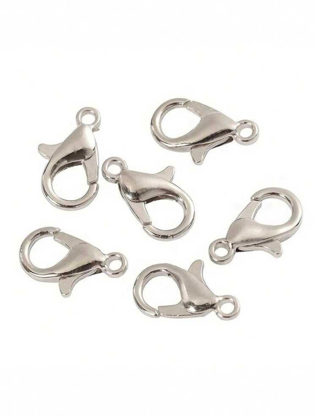 Mosquetón broche de bisutería