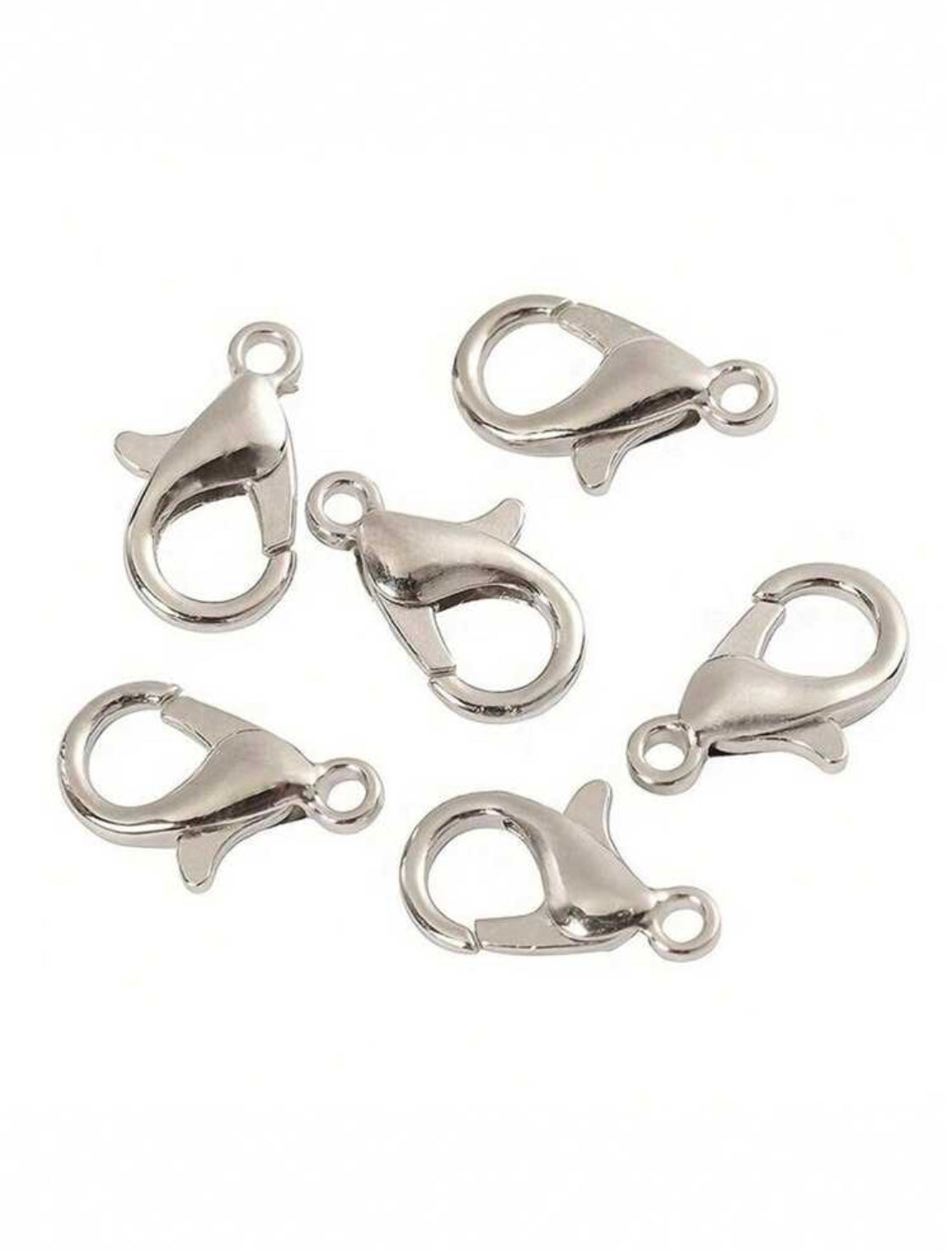 Mosquetón broche de bisutería