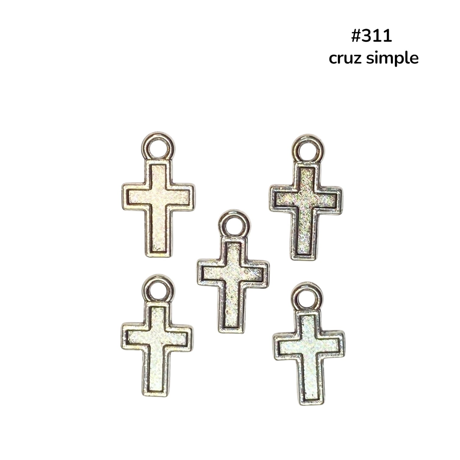 Dijes religiosos pack de 10 unidades
