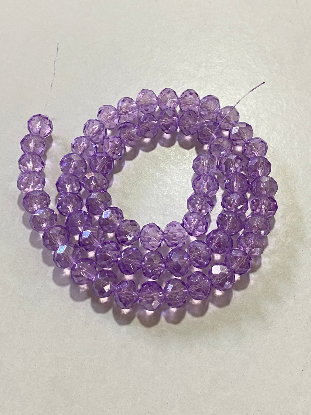 Cristal morado 8 mm