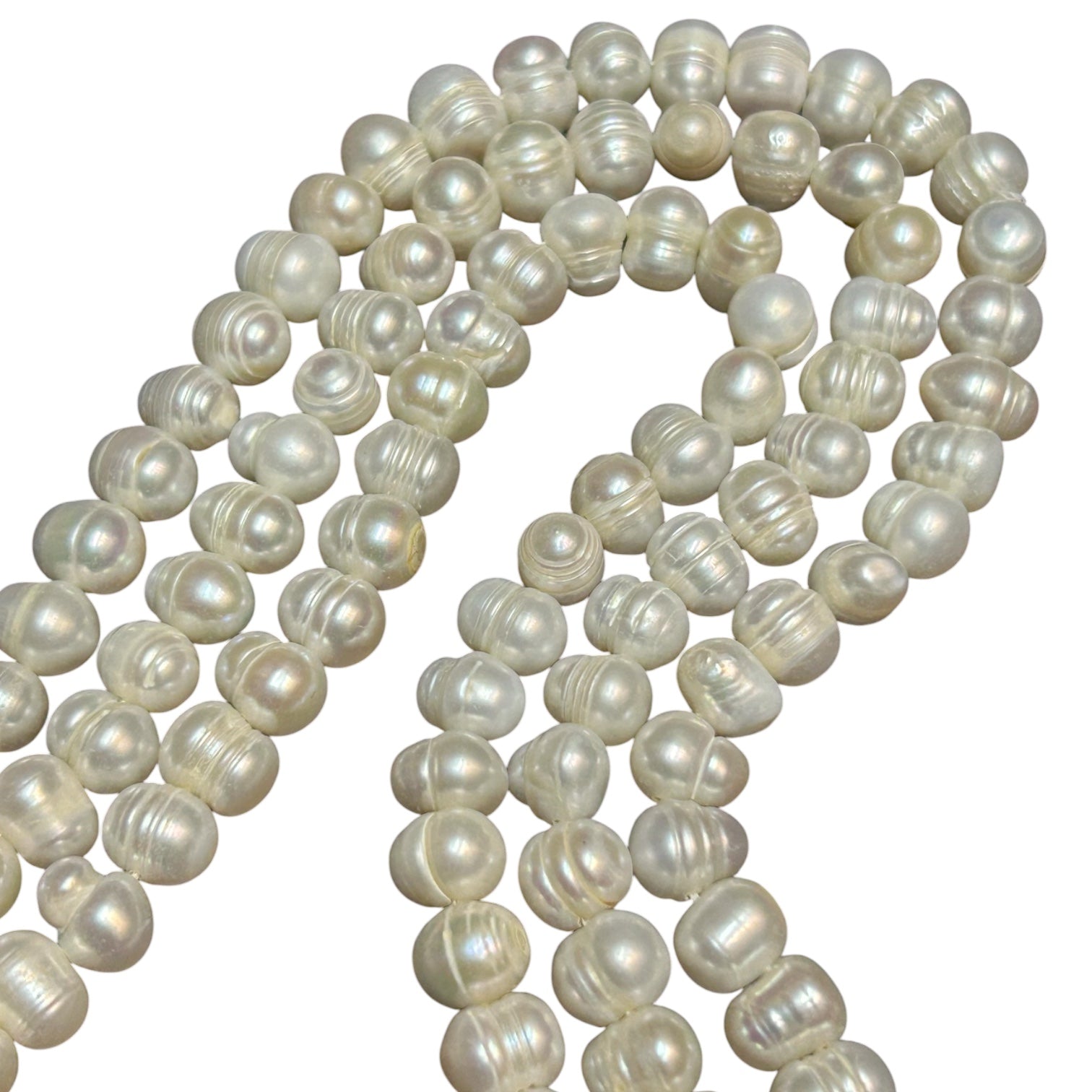 Perlas de río blancas