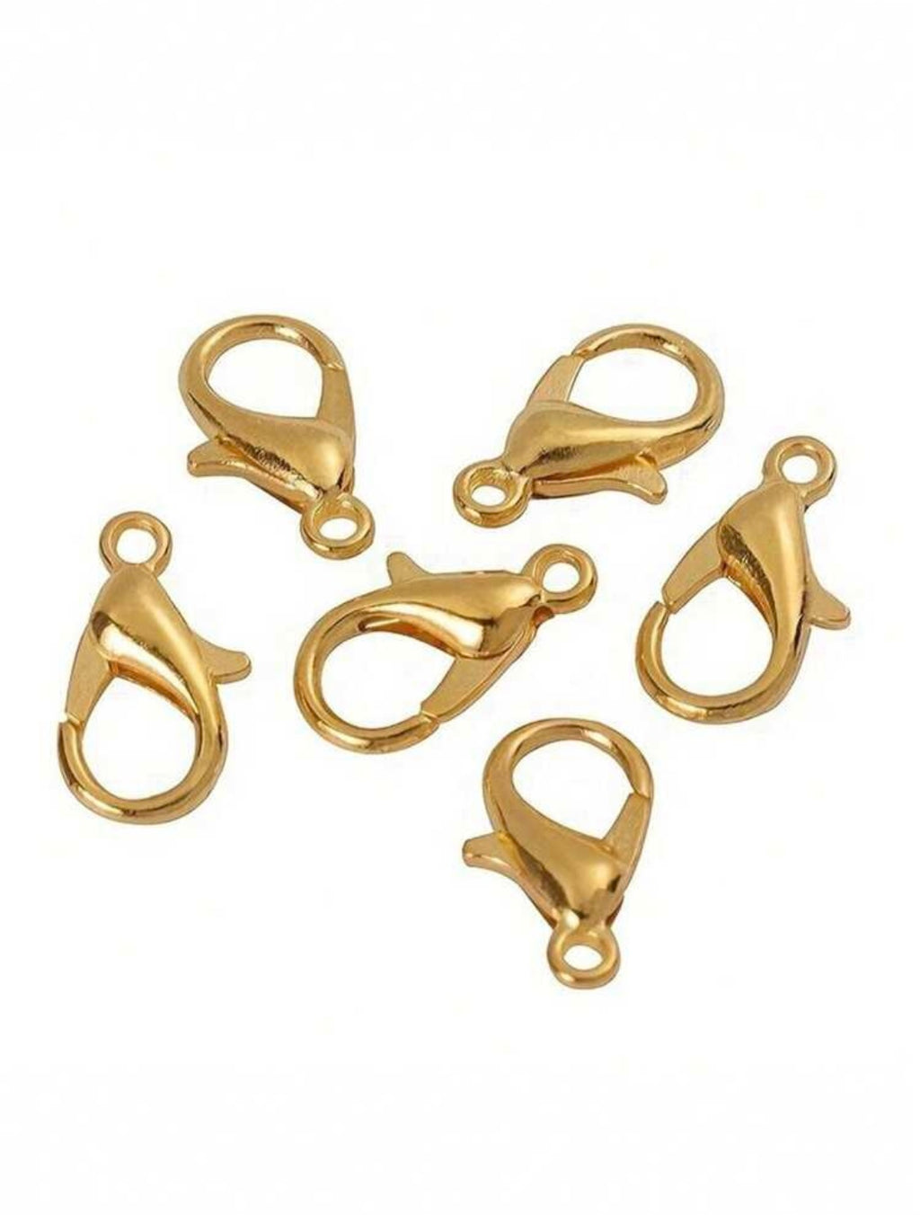 Mosquetón broche de bisutería