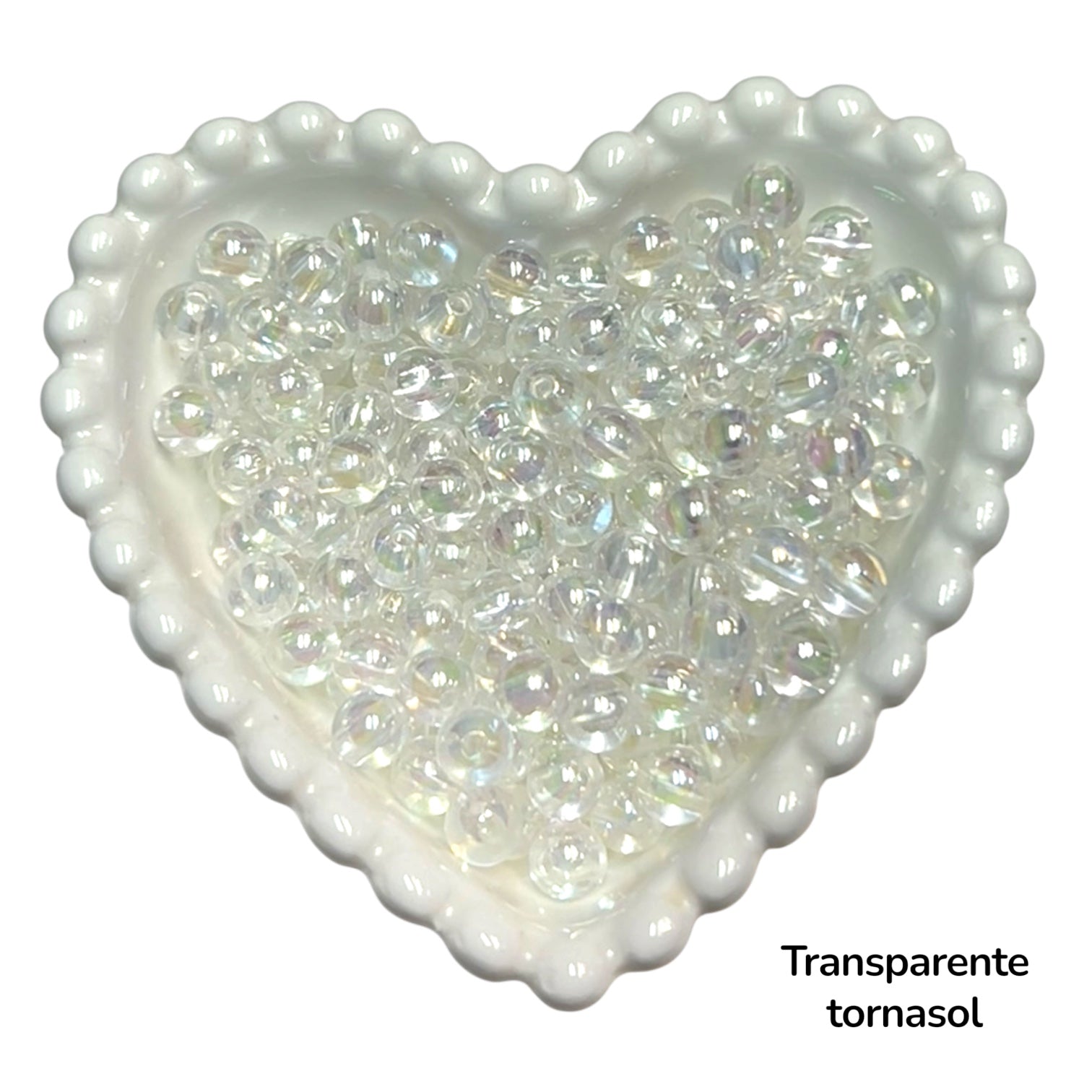 Perlas plásticas 6 mm
