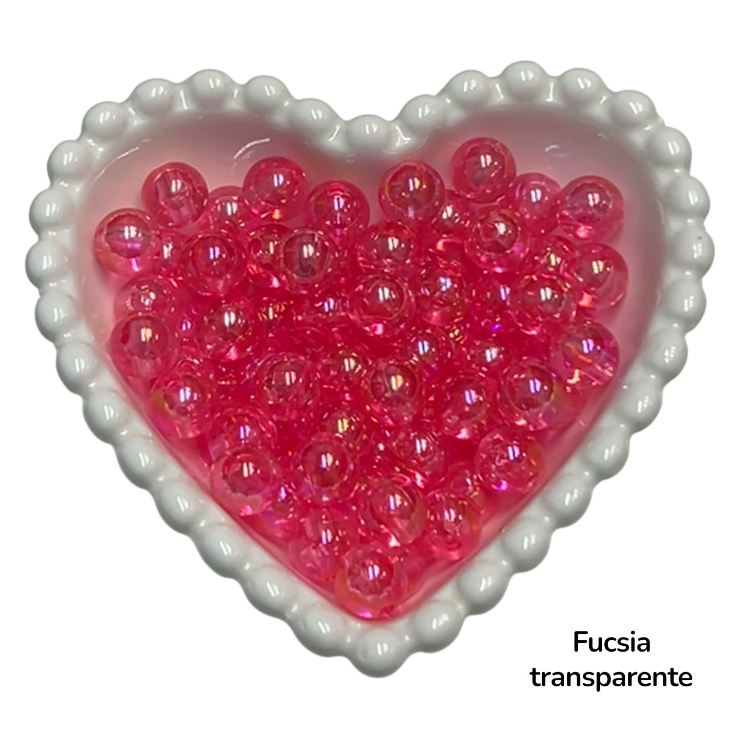 Perlas plásticas 8 mm