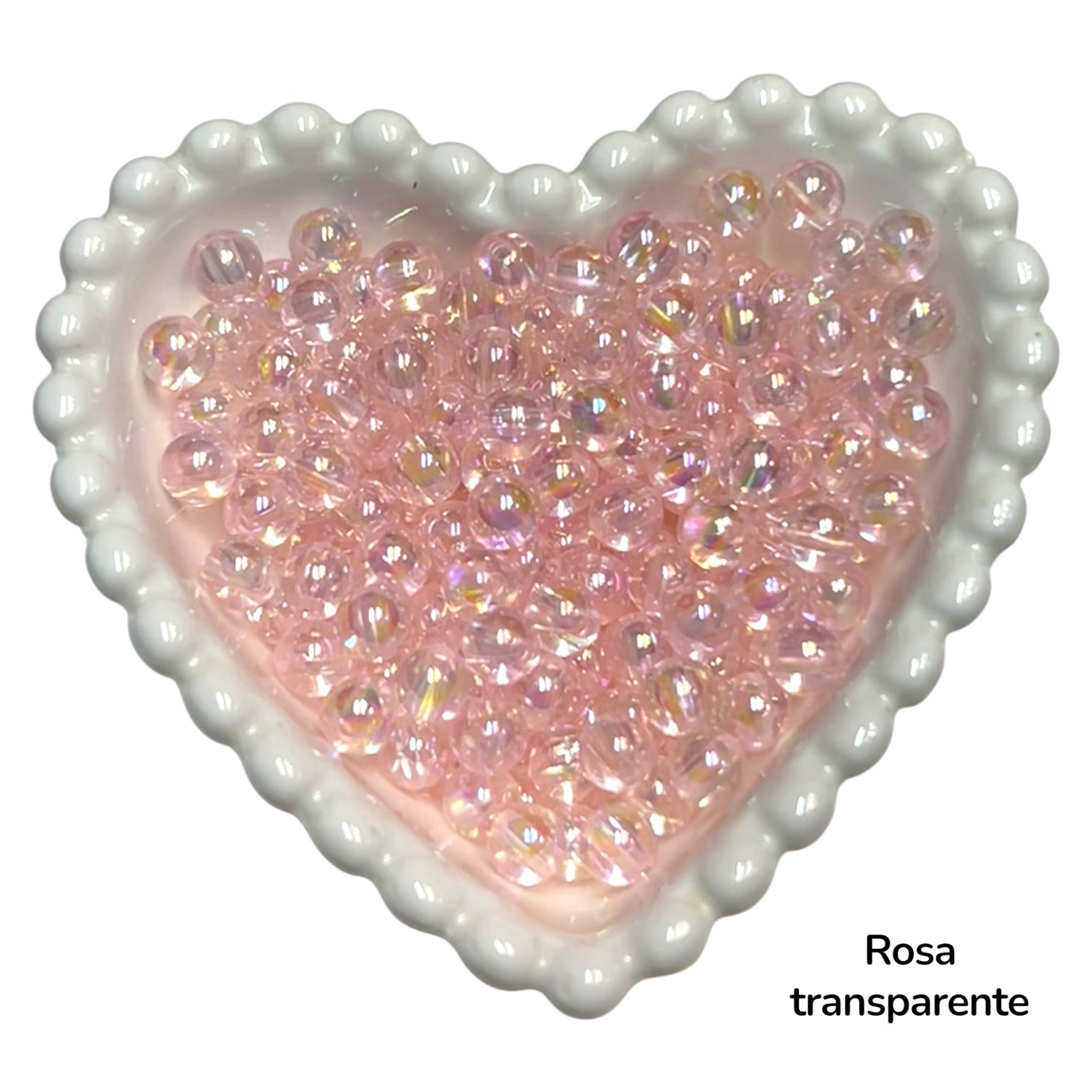 Perlas plásticas 6 mm