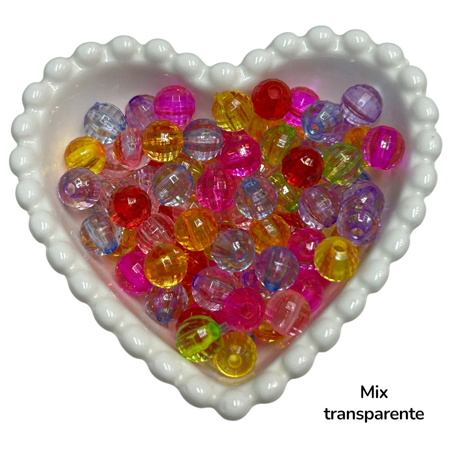 Perlas plásticas 8 mm