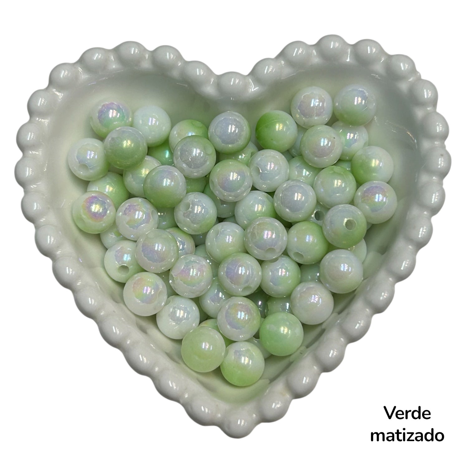 Perlas plásticas 8 mm