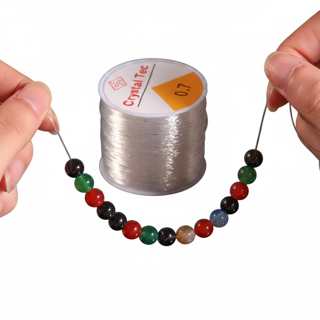 Hilo nylon elasticado 100 mtrs