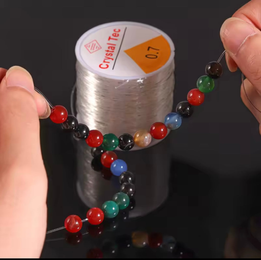 Hilo nylon elasticado 100 mtrs