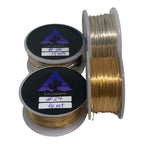 Alambre bañado en oro o plata